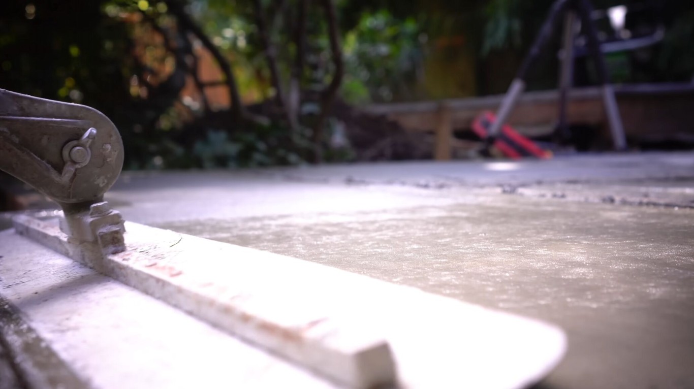 Professional concrete patio work in Plantation, FL